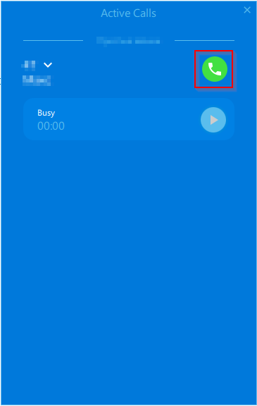 Using softphone redial